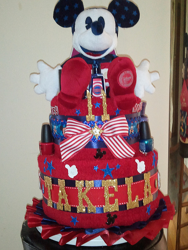 Mickey Mouse Graduation Cake