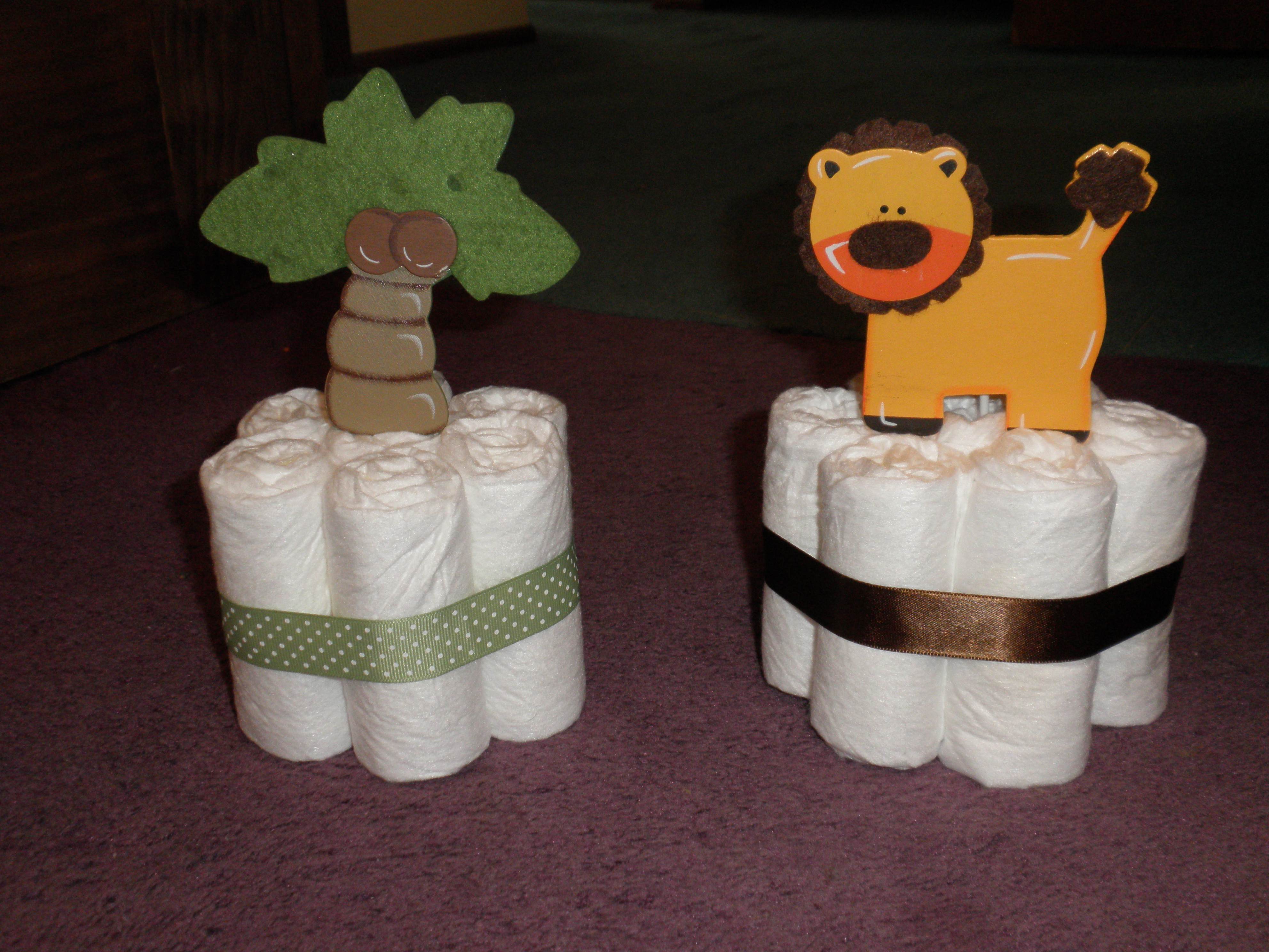 Mini Diaper Cakes