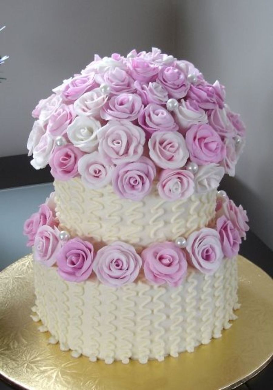 Mum Birthday Cake Roses