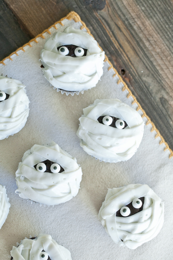 Mummy Halloween Cupcakes Recipes