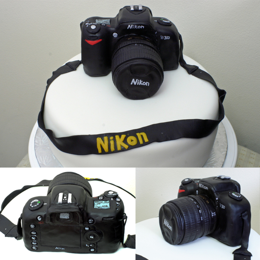 Nikon Camera Cake