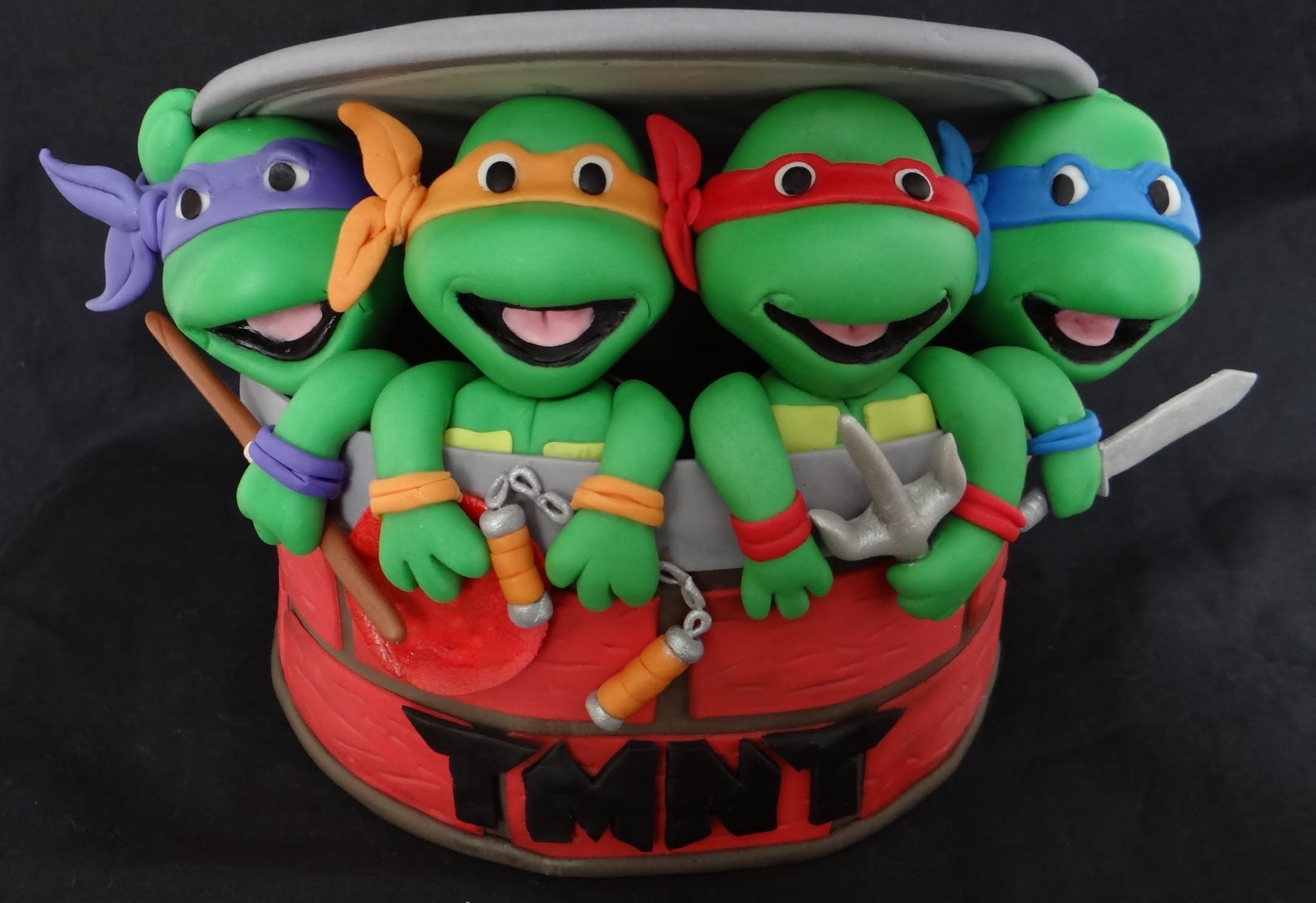 Ninja Turtle Cake Topper