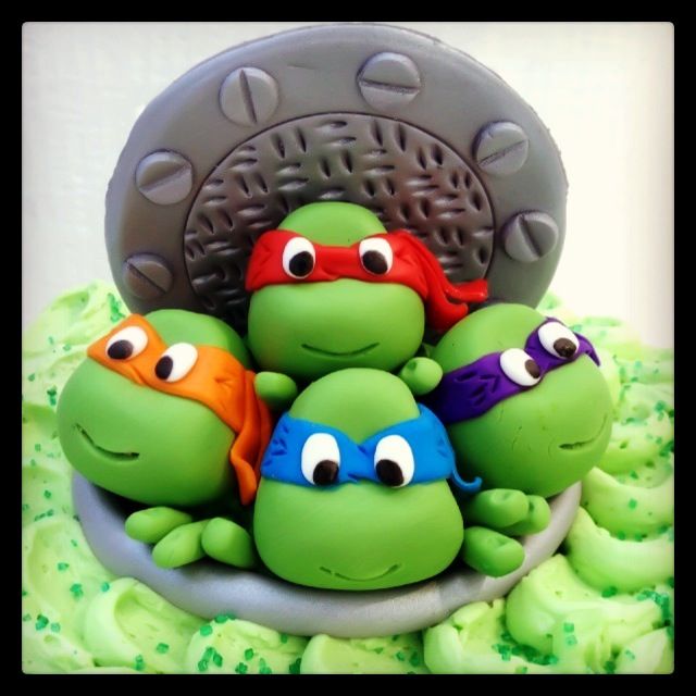 Ninja Turtle Cake Ninja Turtle Cake