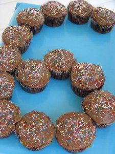 Number Shaped Cupcake Cakes Number Shaped Cupcake Cakes