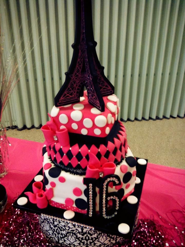 5 Photos of Paris Sweet 16 Sheet Cakes