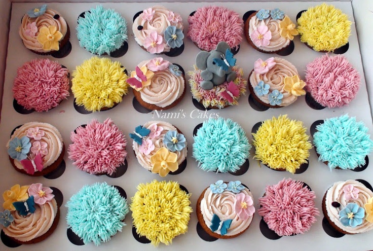 Pinterest Baby Shower Cupcake Cakes