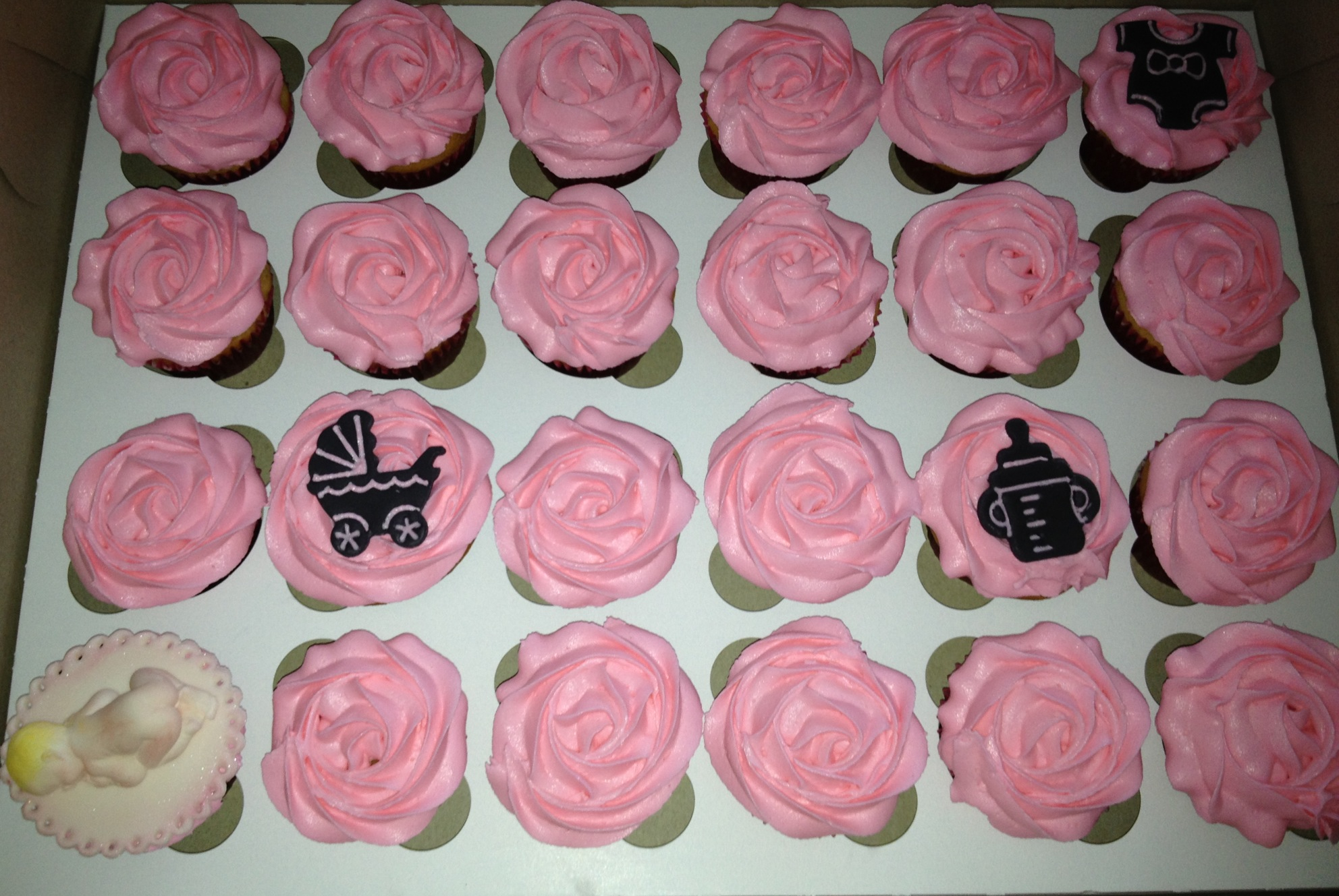 Pinterest Baby Shower Cupcake Cakes