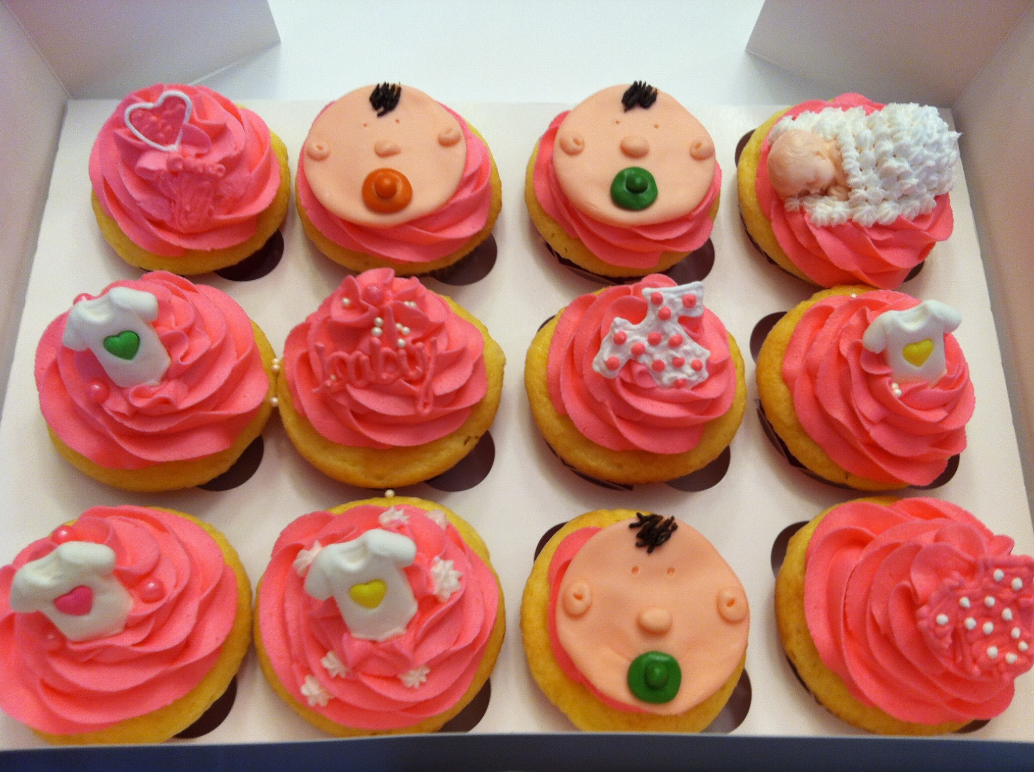 Pinterest Baby Shower Cupcakes