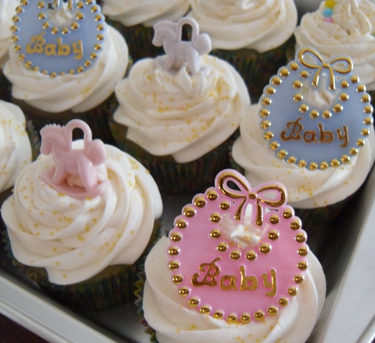 Pinterest Baby Shower Cupcakes