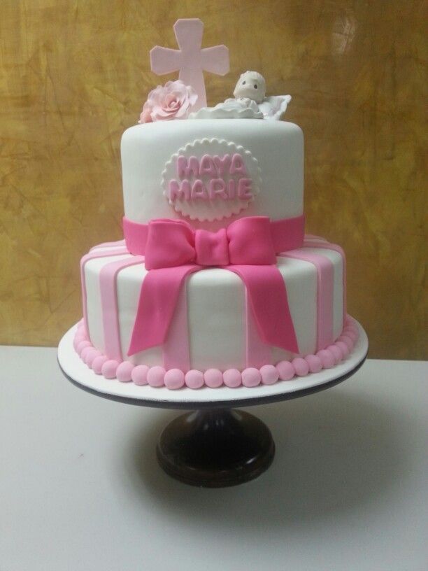 Precious Moments Baby Shower Cake