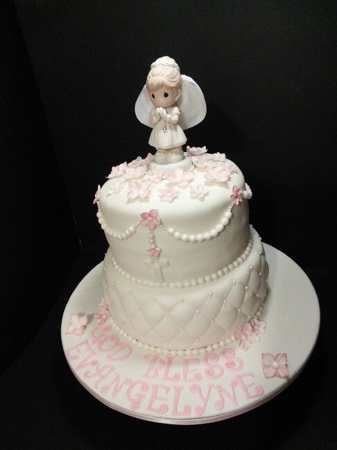 Precious Moments First Communion Cake