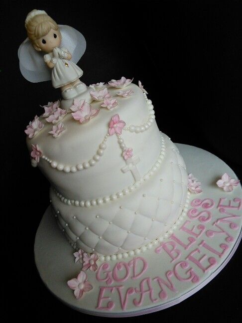 Precious Moments First Communion Cake