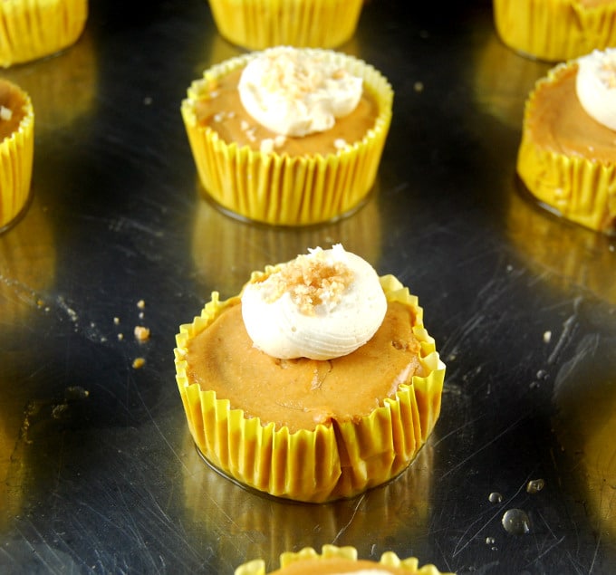 Pumpkin Cheesecake Cupcakes