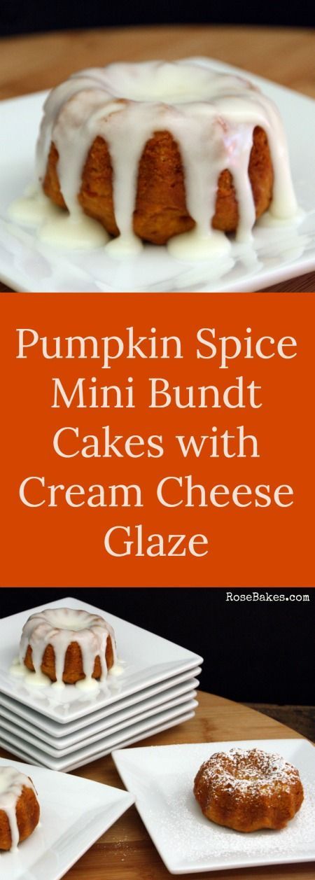 Pumpkin Spice Bundt Cake with Cream Cheese