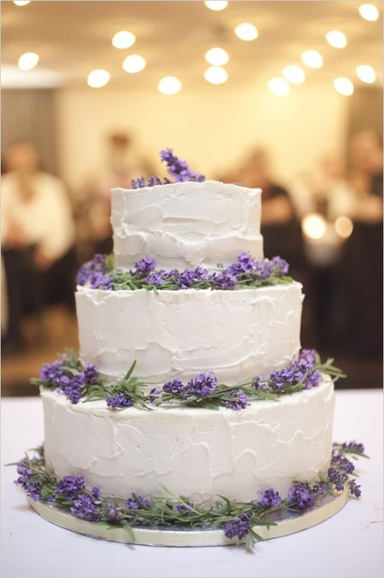 Purple and Lavender Wedding Cake Purple and Lavender Wedding Cake