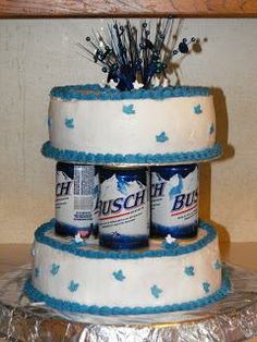 Redneck Beer Wedding Cake