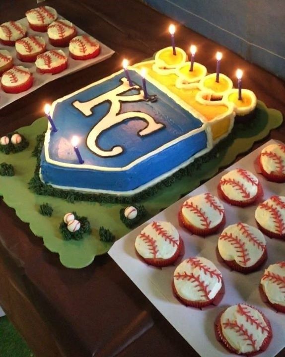 Royals Baseball Birthday Cake Royals Baseball Birthday Cake