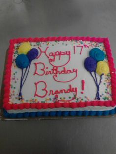 Sam's Club Birthday Cakes