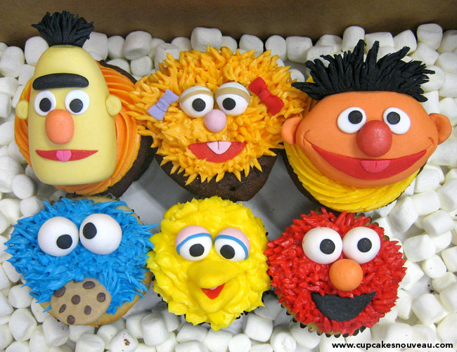 Sesame Street Cupcakes