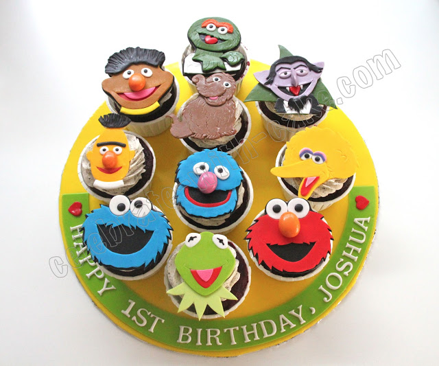 Sesame Street Cupcakes