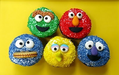 Sesame Street Cupcakes