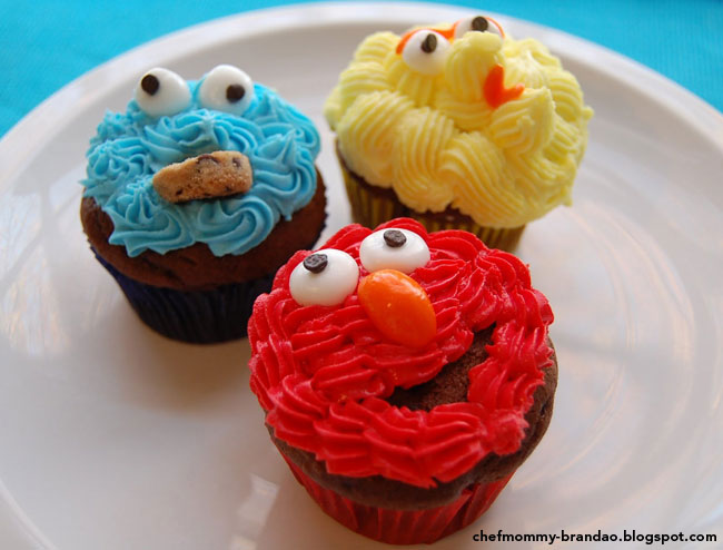 Sesame Street Cupcakes