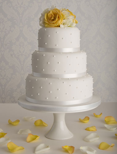 Simple Wedding Cake