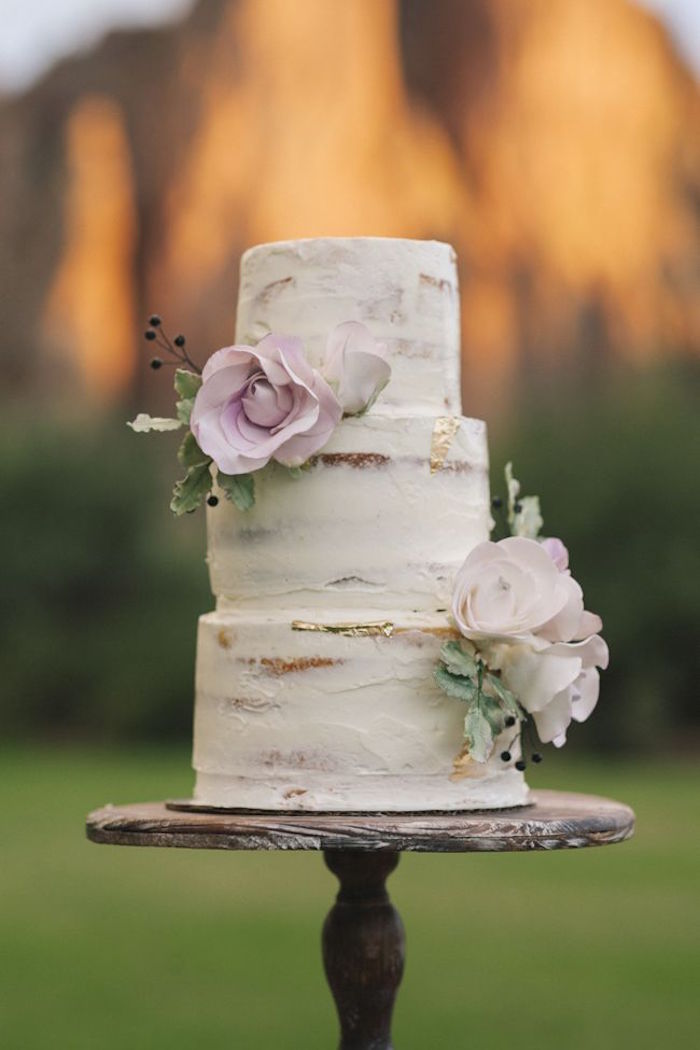 Simple Wedding Cake