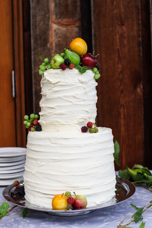 Simple Wedding Cake