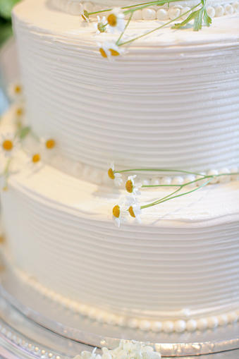 Simple White Round Wedding Cakes