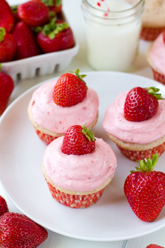 Strawberry Cupcake Recipe