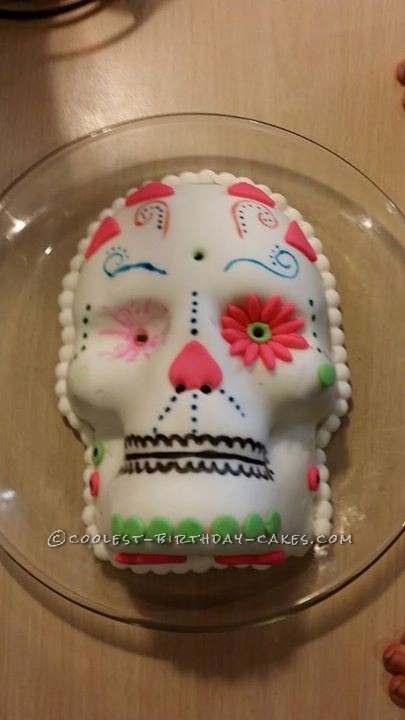 Sugar Skull Cake