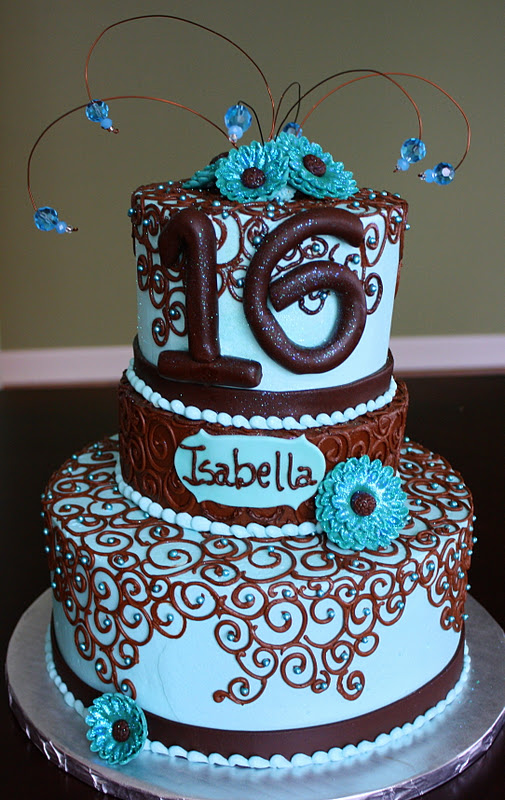 Sweet 16 Birthday Cakes for Girls