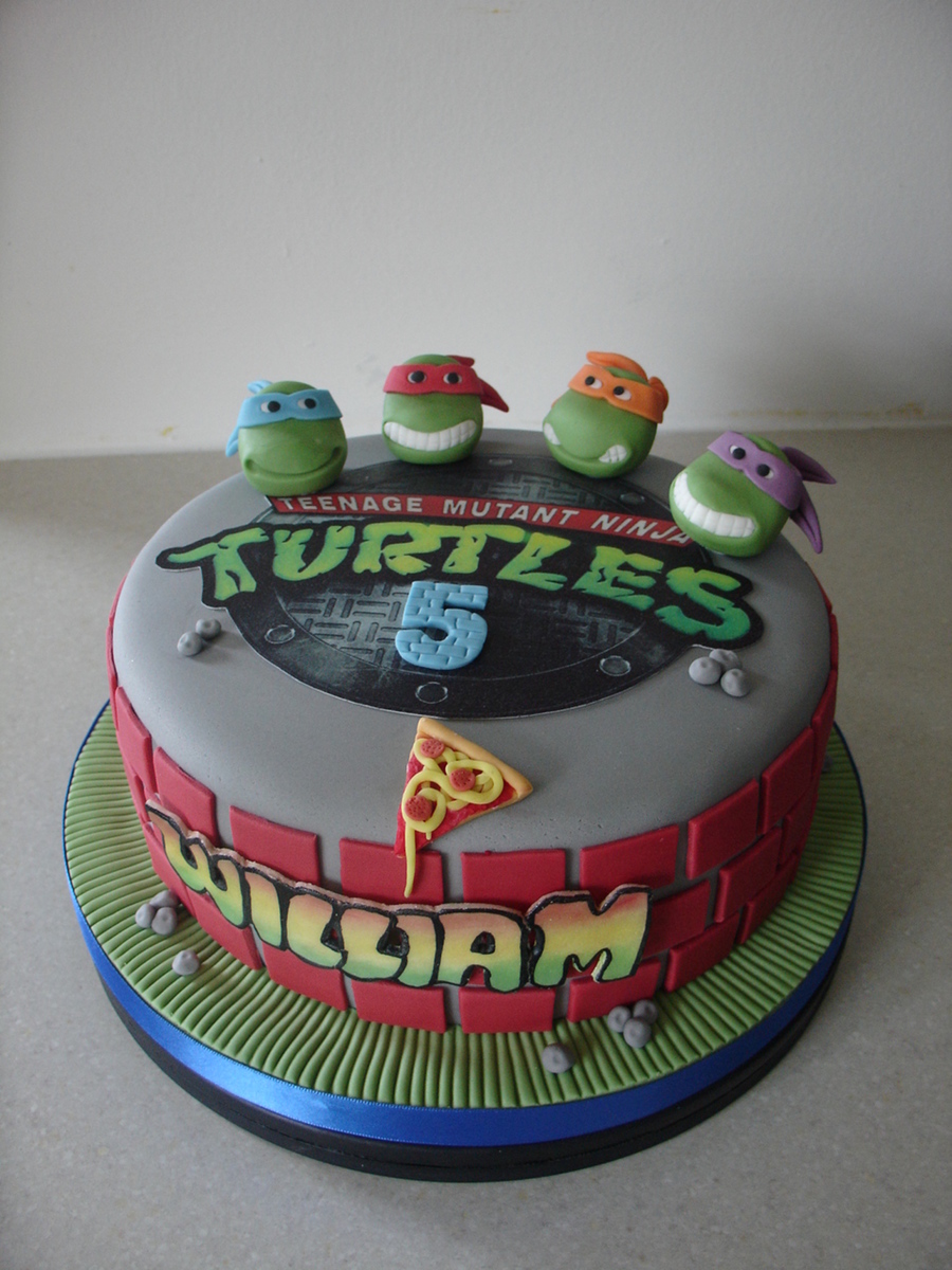 Teenage Mutant Ninja Turtle Cake