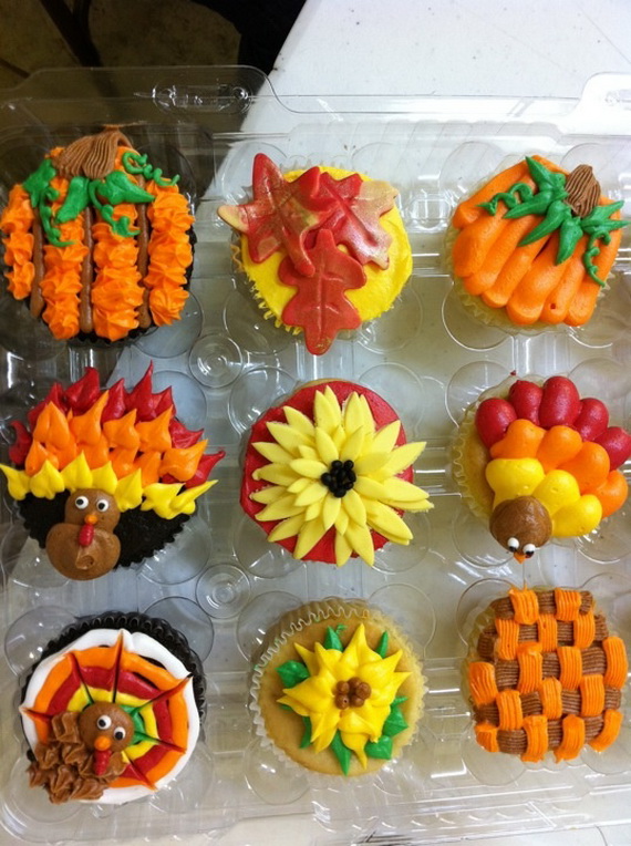 Thanksgiving Holiday Cupcake Ideas