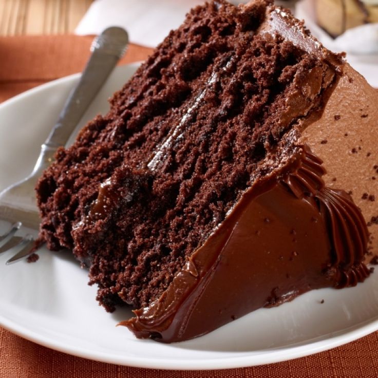 Triple Layer Chocolate Cake Triple Layer Chocolate Cake