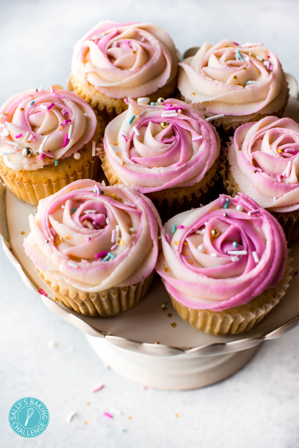 Two-Toned Frosting Rose