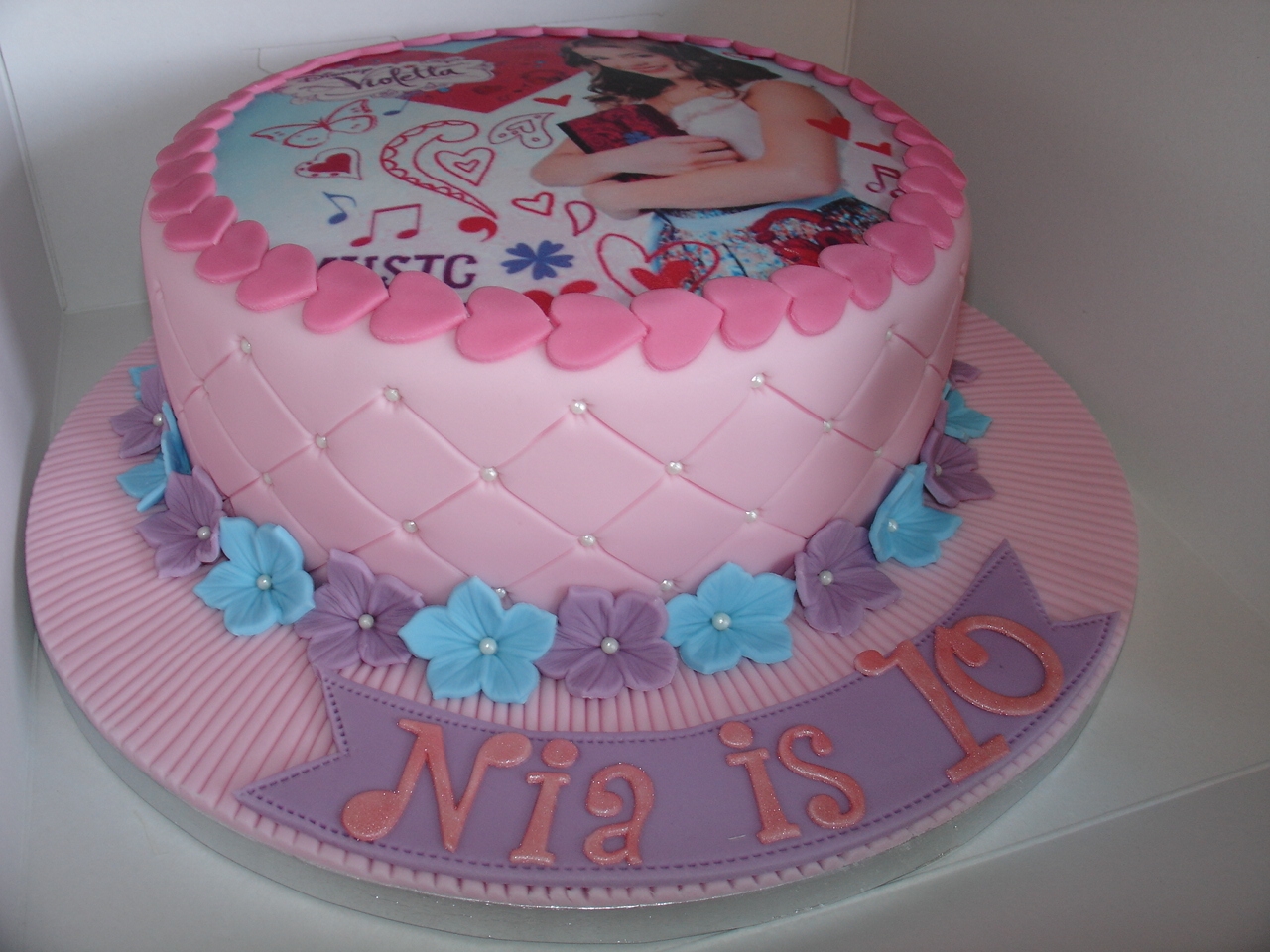 Violetta Cake Fondant Violetta Cake Fondant