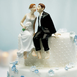 Wedding Cake Toppers Bride and Groom