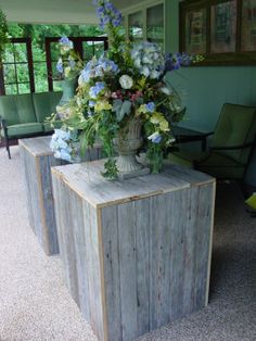 Wedding Flower Display Stand