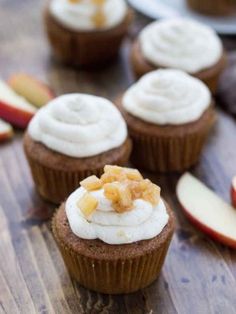 Whiskey Hard Cider Cupcakes