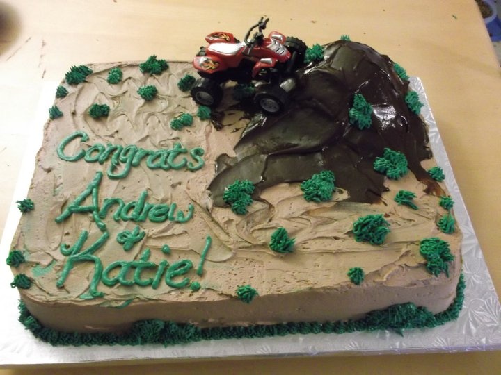 4 Wheeler Birthday Cake
