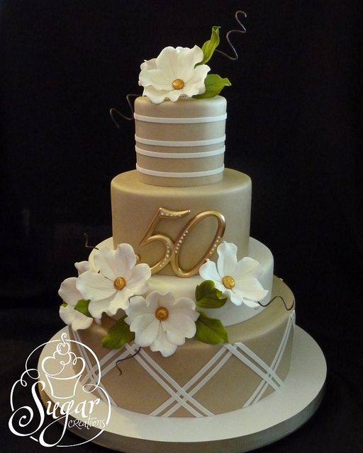 50th Anniversary Cake 50th Anniversary Cake