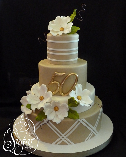 50th Anniversary Cake