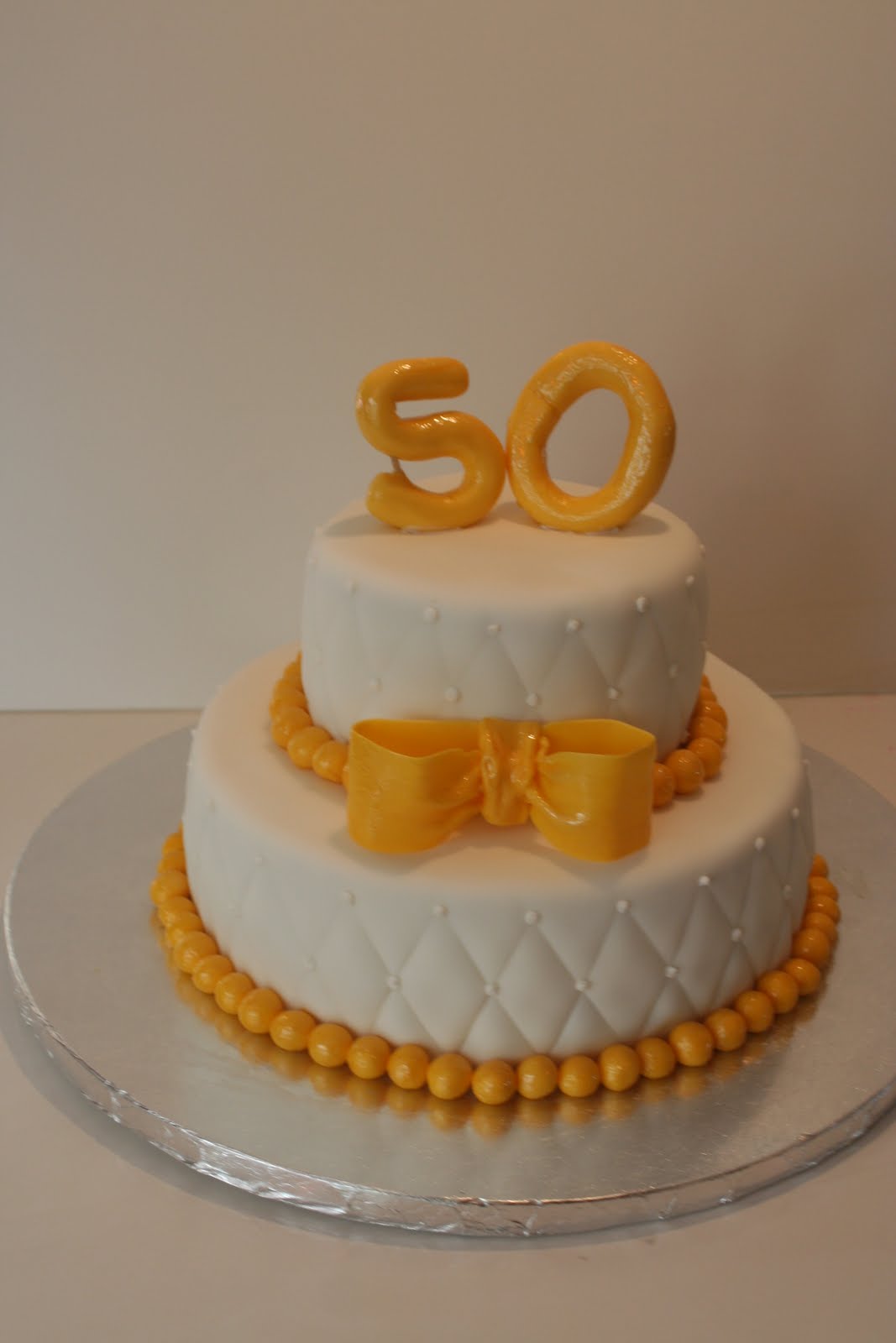 50th Wedding Anniversary Cake