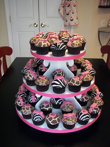 Animal Print Cupcakes Animal Print Cupcakes