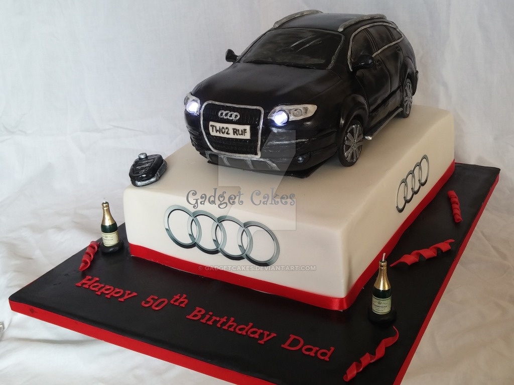 Audi Car Cake