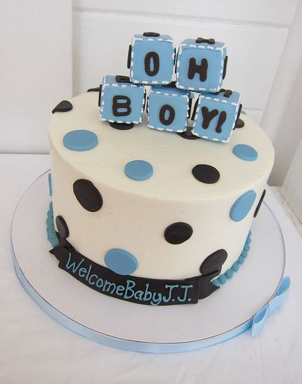 Baby Boy Shower Cake Idea Baby Boy Shower Cake Idea