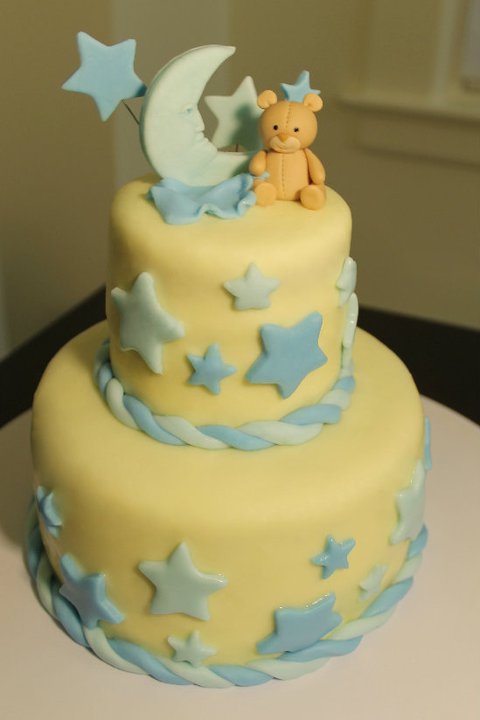 Baby Shower Cakes with Stars Baby Shower Cakes with Stars