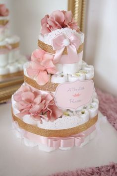 Baby Shower Diaper Cake